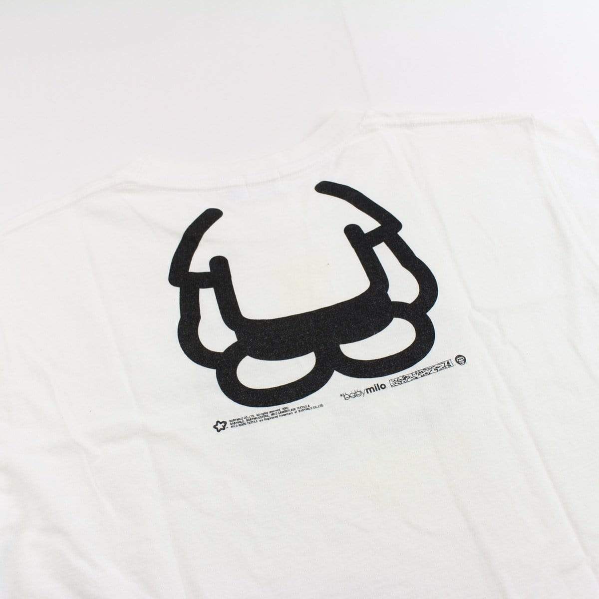 bape milo no1 tee tee white - SaruGeneral