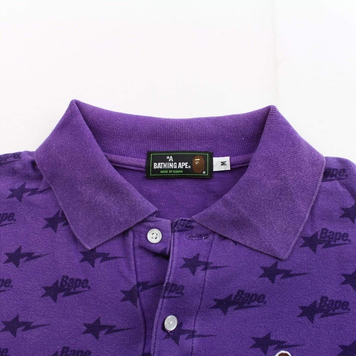 bapesta allover polo purple - SaruGeneral