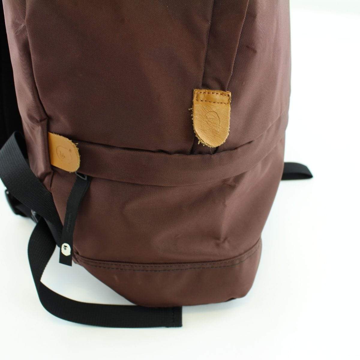 Bape Big Ape Logo Backpack Brown - SaruGeneral