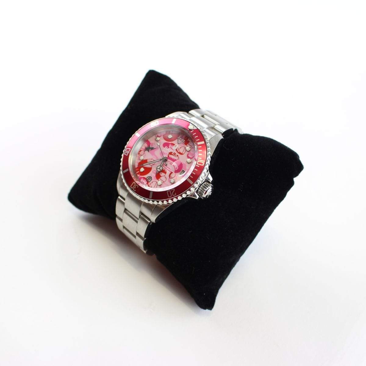 Bapex Pink Red Milo Camo Silver - SaruGeneral