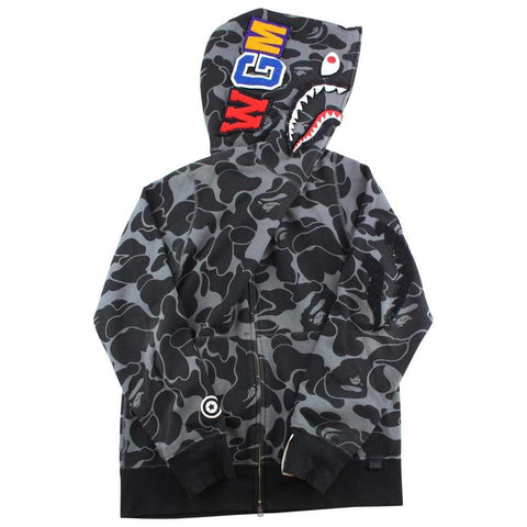 Bape ABC Black Grey Camo Shark