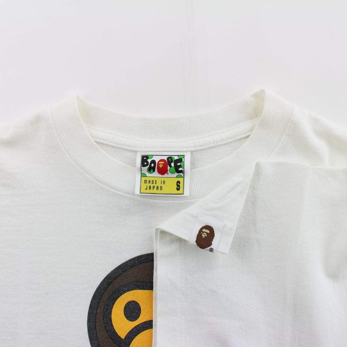 Bape Baby Milo Mario Tee White - SaruGeneral