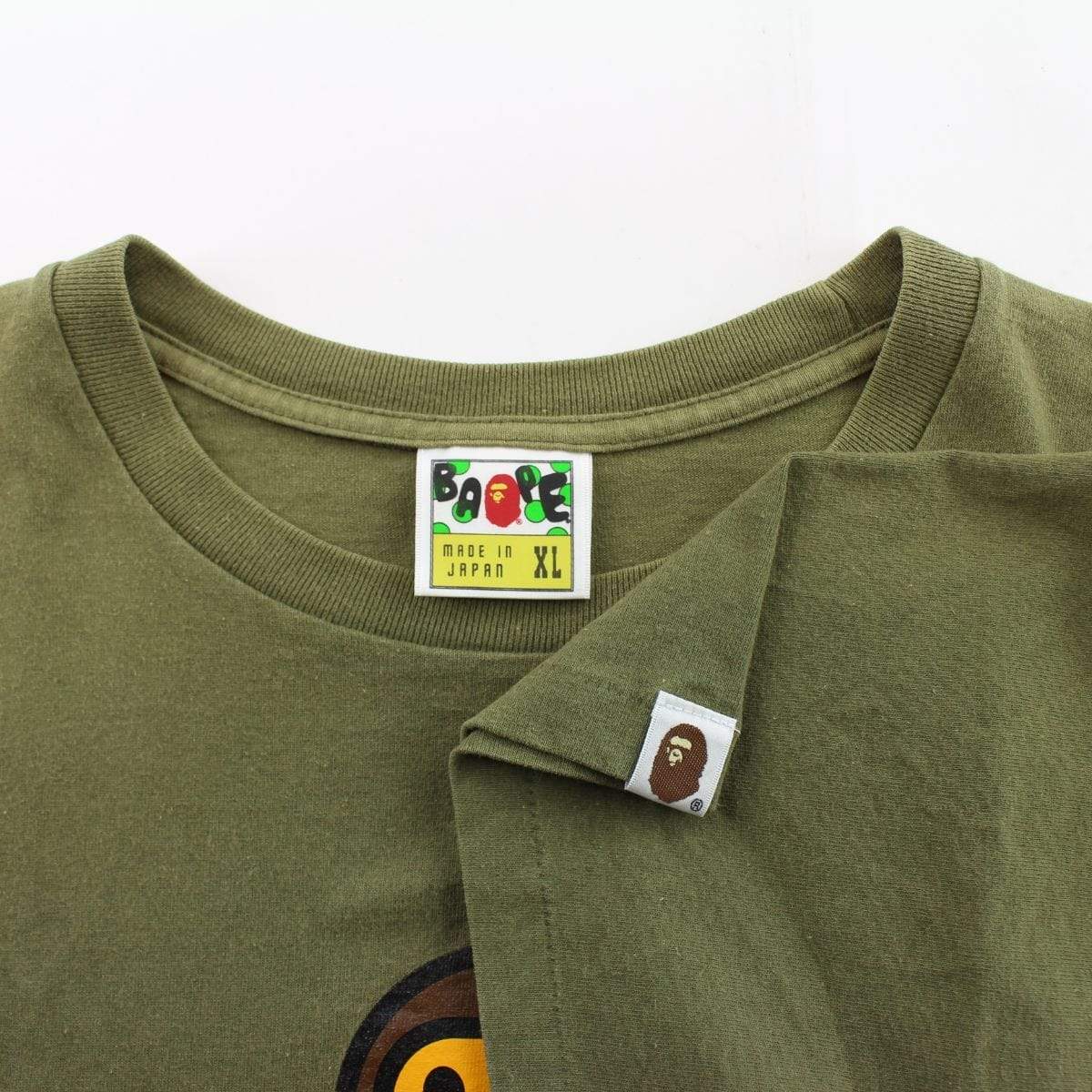 Bape x Transformers Baby Milo Tee Olive - SaruGeneral