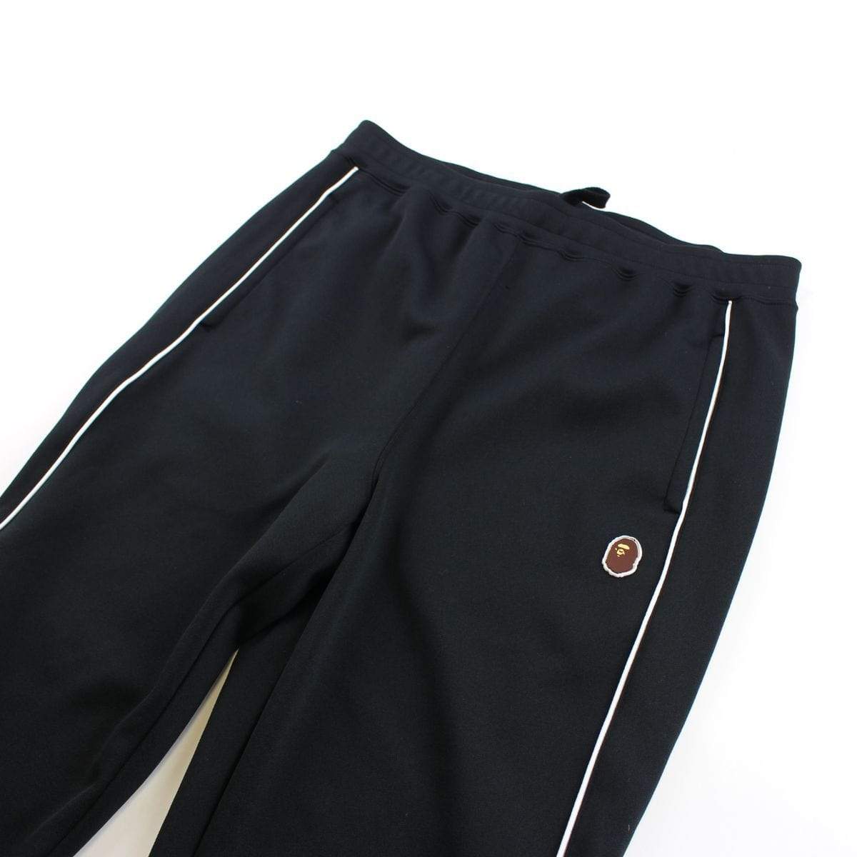 Bape Point Ape Head Logo Track Pants Black - SaruGeneral
