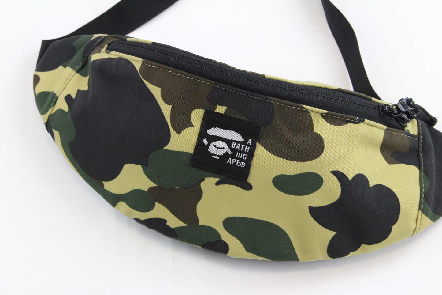 Bape 1st Yellow Camo Patch Bag - SaruGeneral