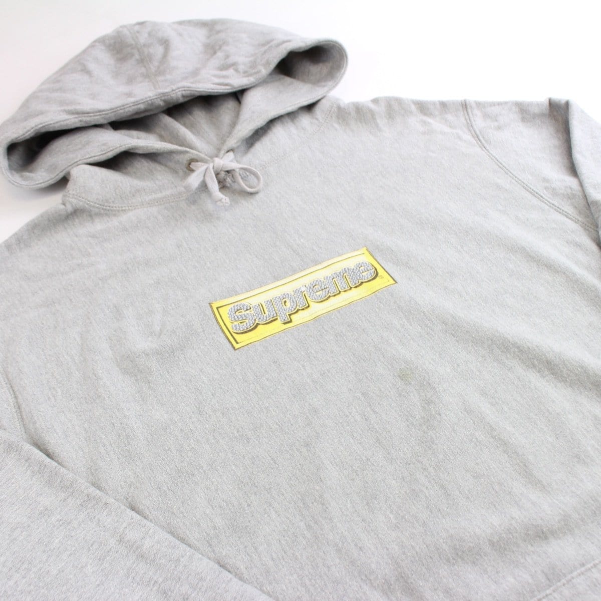 supreme bling box logo hoodie grey XL - SaruGeneral