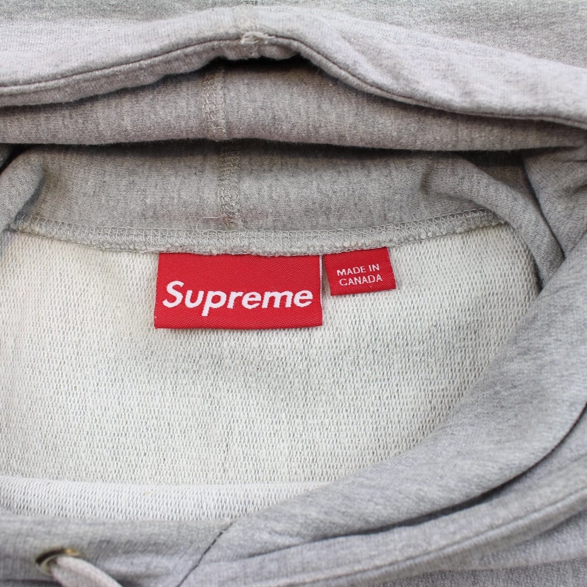 supreme bling box logo hoodie grey - SaruGeneral