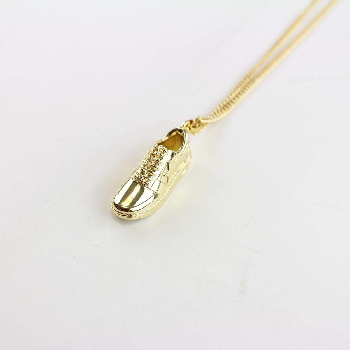 Bapesta Gold Pendant Necklace - SaruGeneral