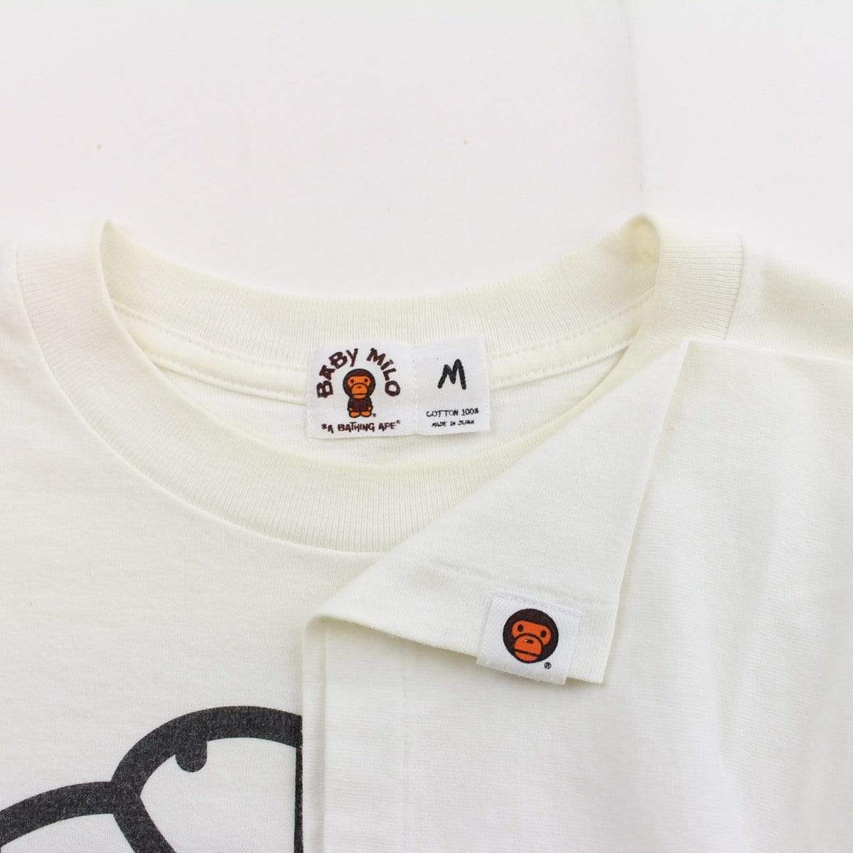 bape milo rainbow tee white - SaruGeneral