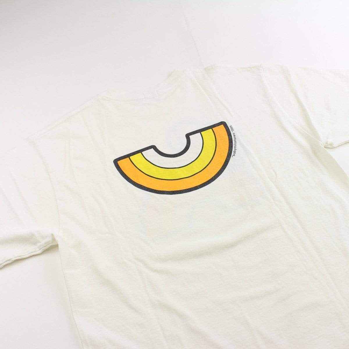 bape milo rainbow tee white - SaruGeneral