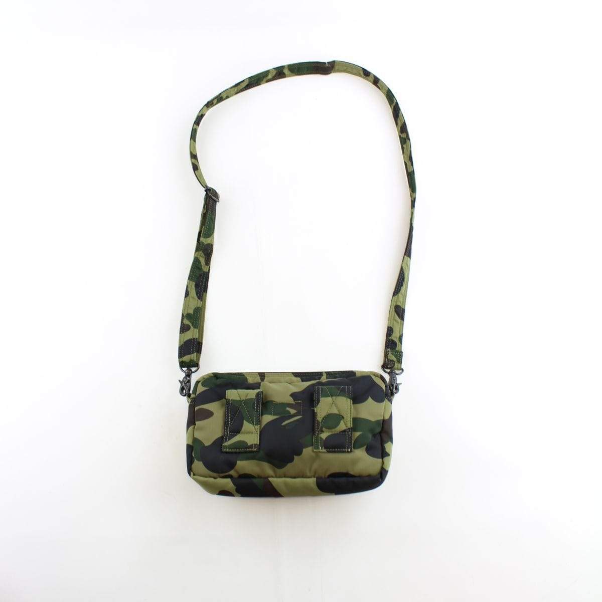 Bape x Porter 1st Green Camo Side Bag - SaruGeneral