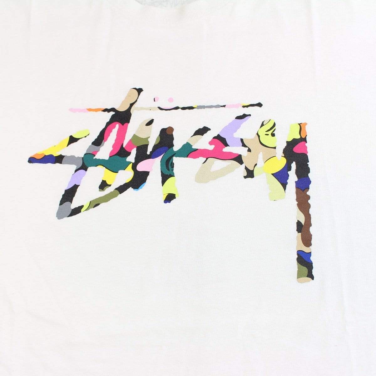 bape x stussy 30th anni tee white - SaruGeneral