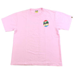 bapesta logo tee baby pink