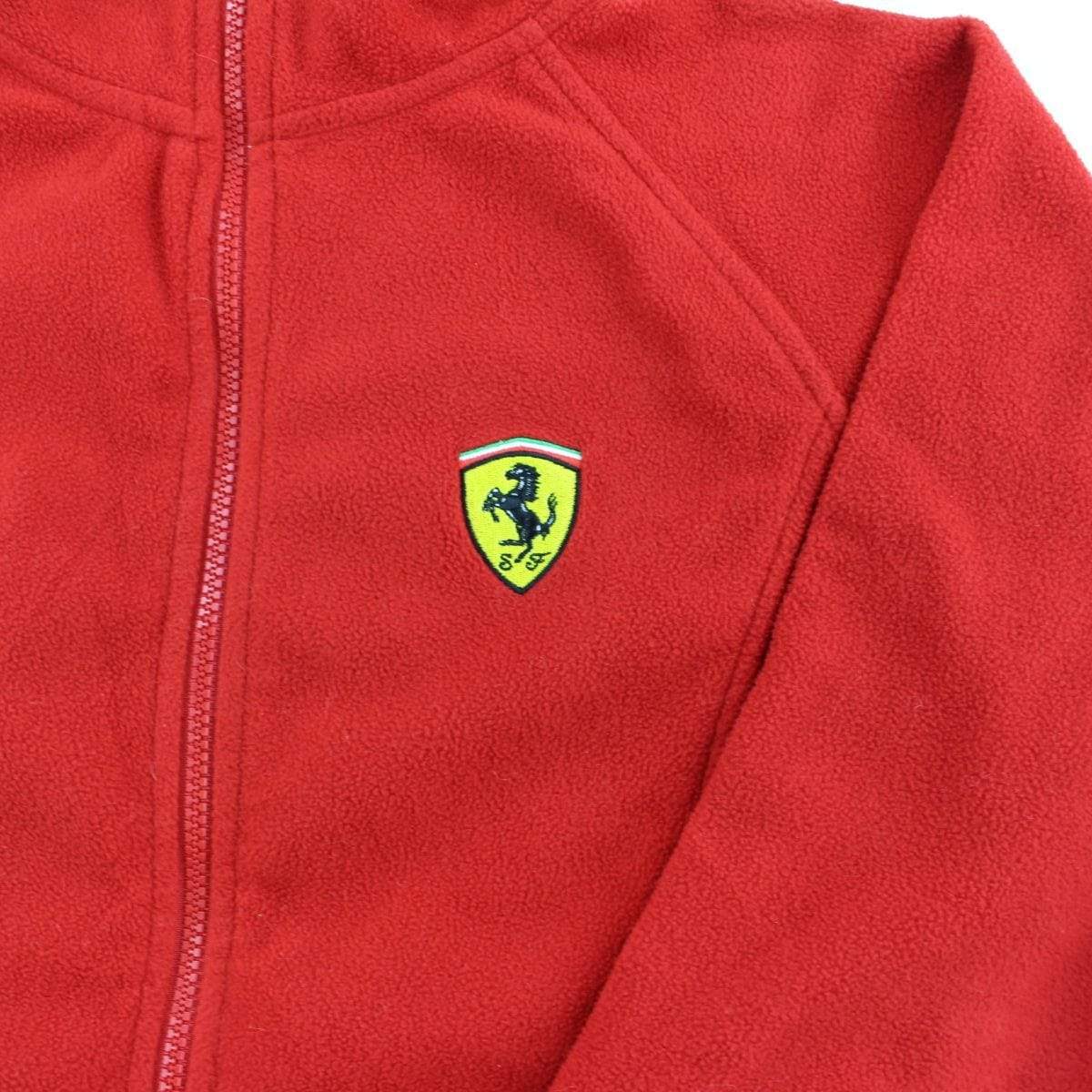 Ferrari Mini Logo Fleece Red - SaruGeneral