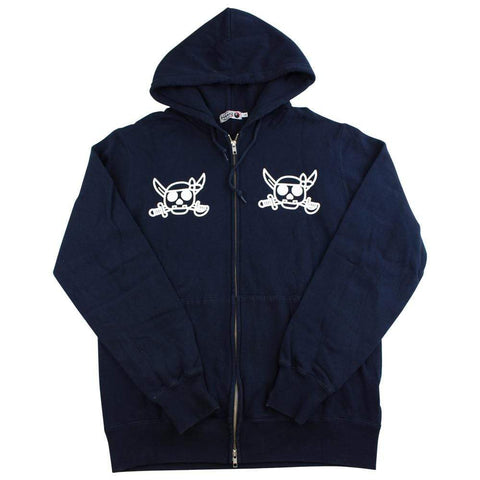 Sweat à capuche Bape Pirate Store Milo Crosses noir