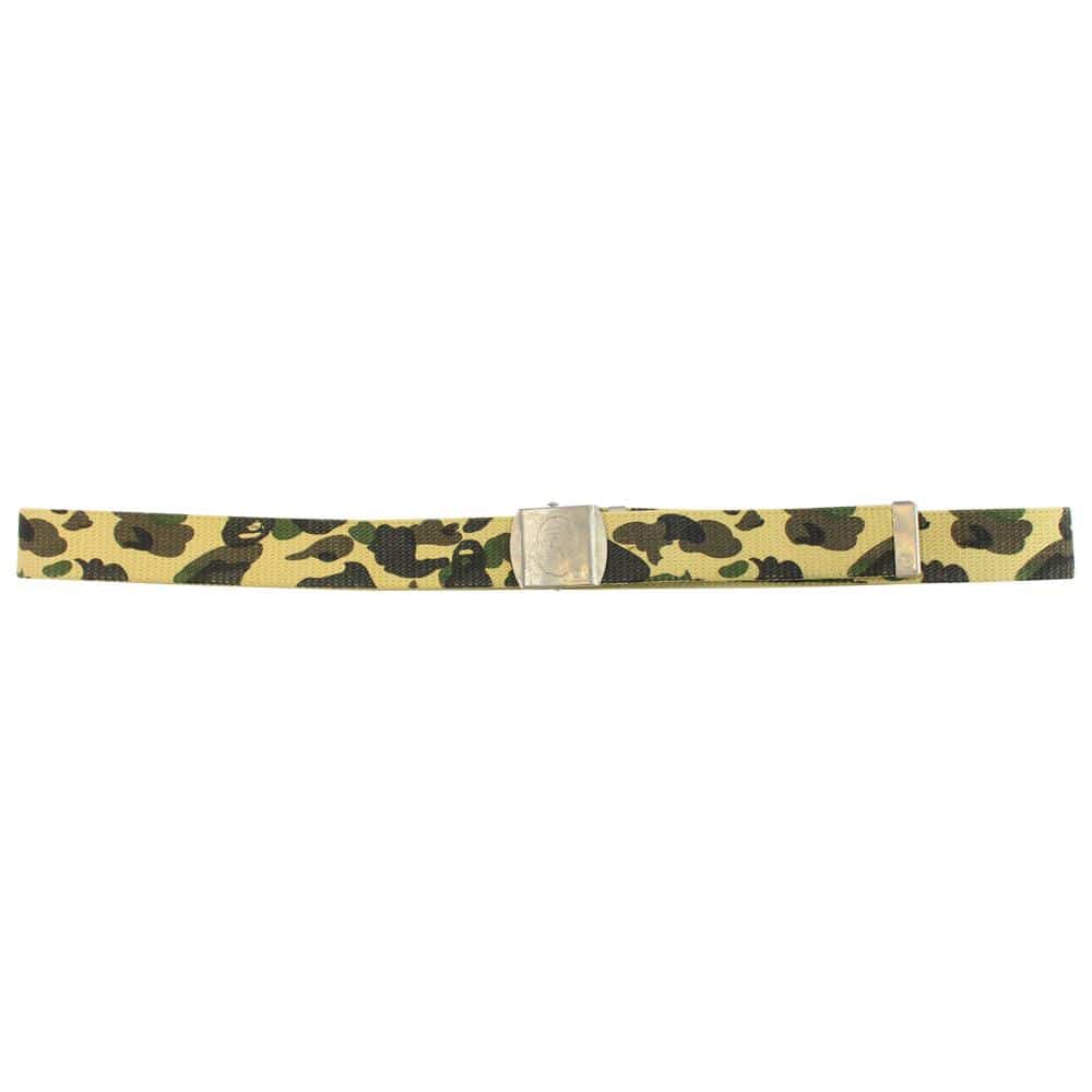 bape 1st yellow camo belt - SaruGeneral