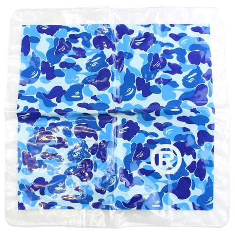 bape abc blue camo inflatable pillow