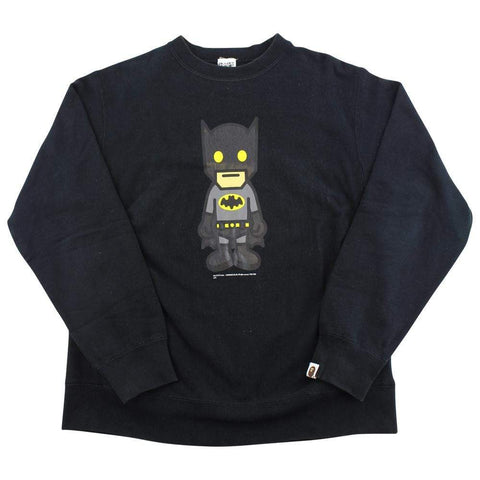 Bape x DC Comics Batman Crewneck Black