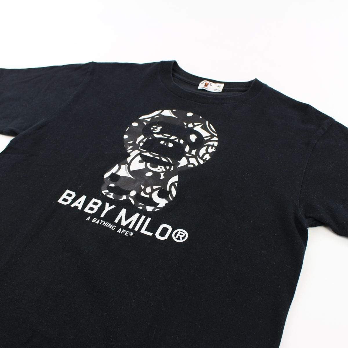 Bape Baby Milo Black Safari Tee Black - SaruGeneral