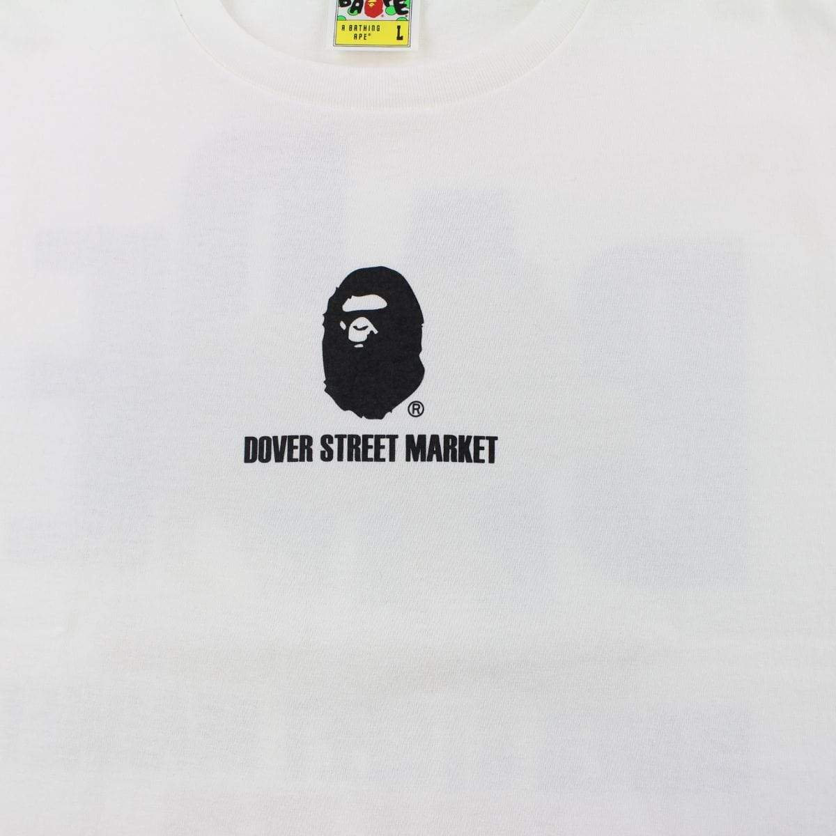 Bape x DSM Year of the Pig Logo Tee White - SaruGeneral