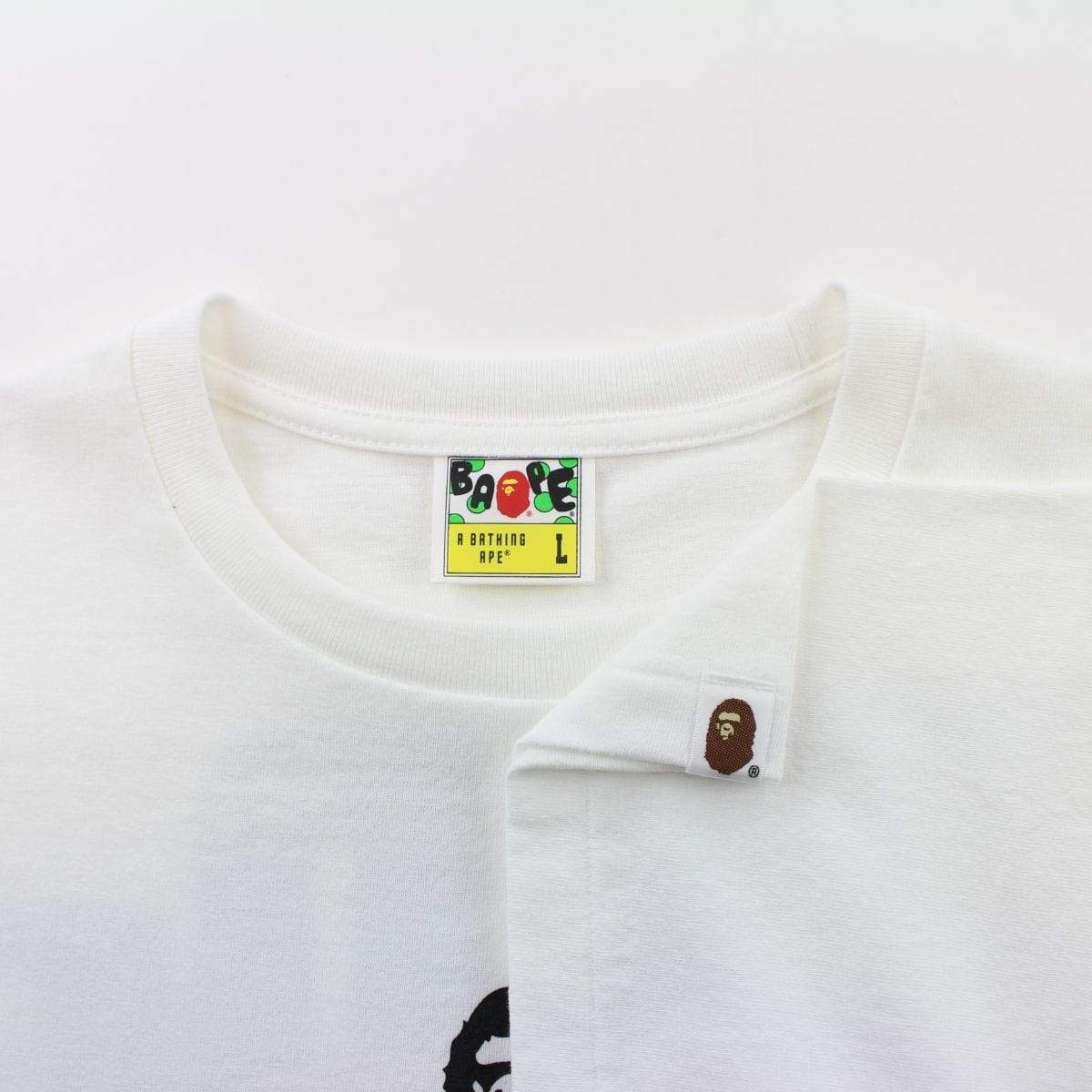 Bape x DSM Year of the Pig Logo Tee White - SaruGeneral