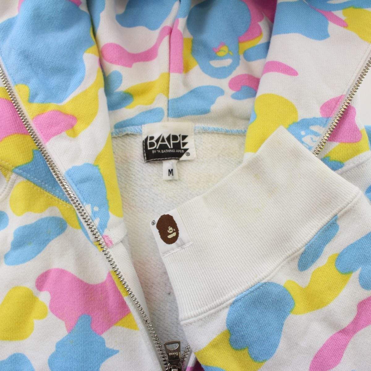 Bape Candy Camo Full Zip Hoodie - SaruGeneral