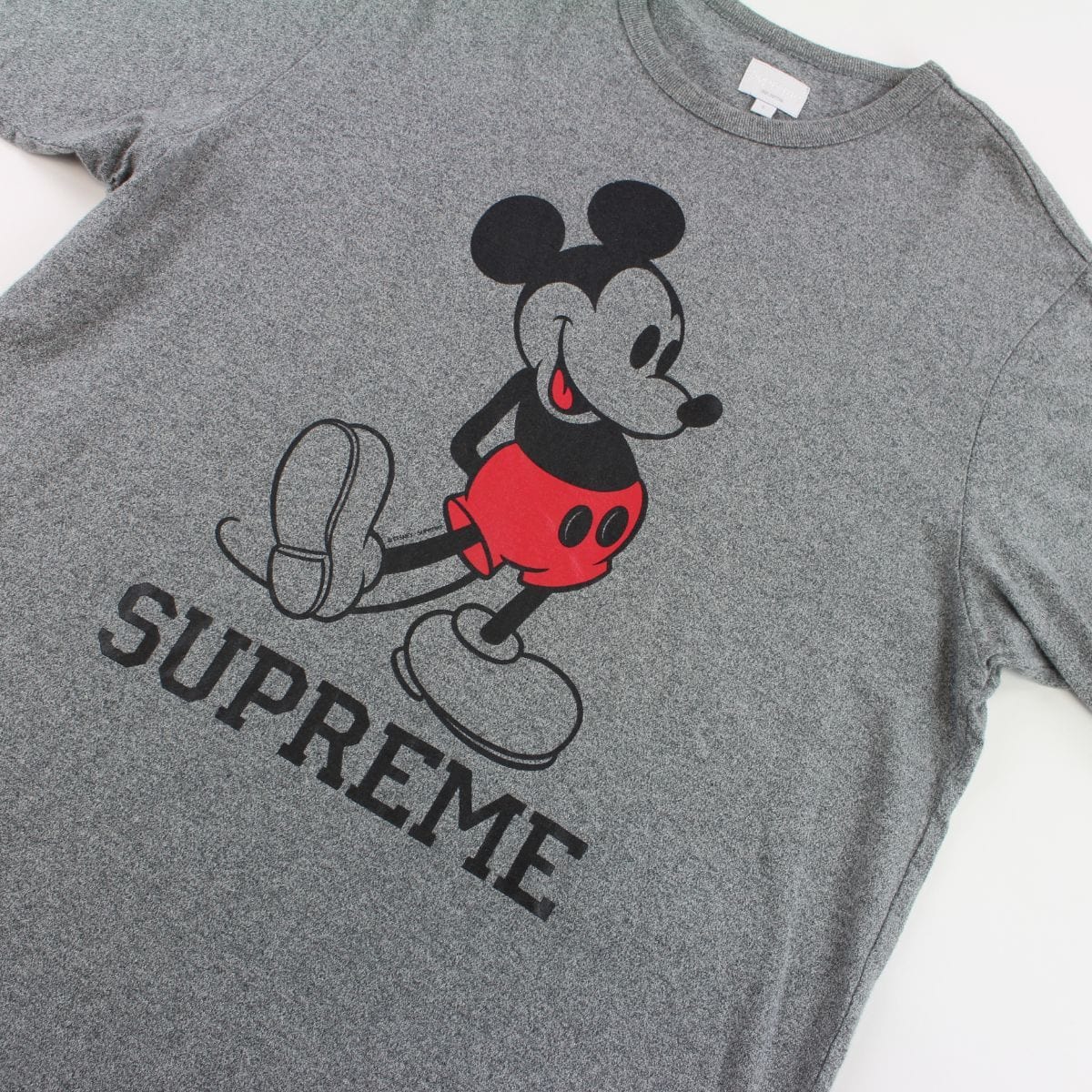Supreme Mickey Mouse Tee Grey – SARUGENERAL