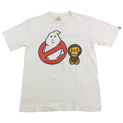 Bape x Ghostbusters Milo Tee White