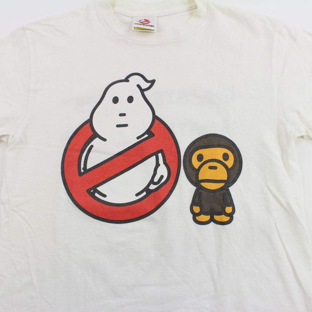 Bape x Ghostbusters Milo Tee White - SaruGeneral