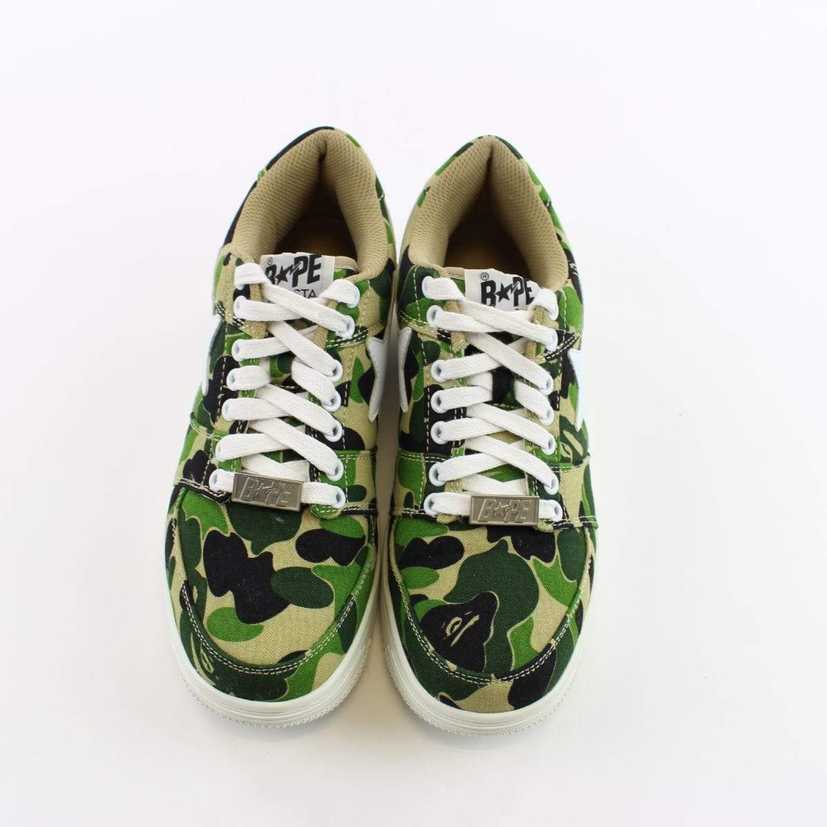 Bapesta White Sta ABC Green Camo - SaruGeneral