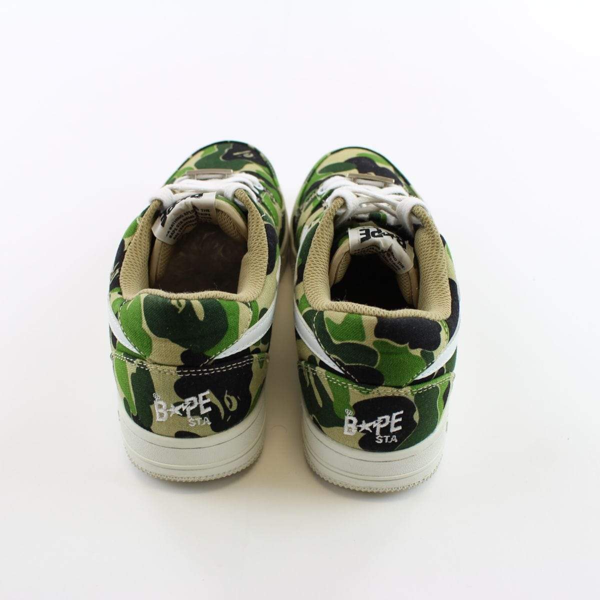 Bapesta White Sta ABC Green Camo - SaruGeneral