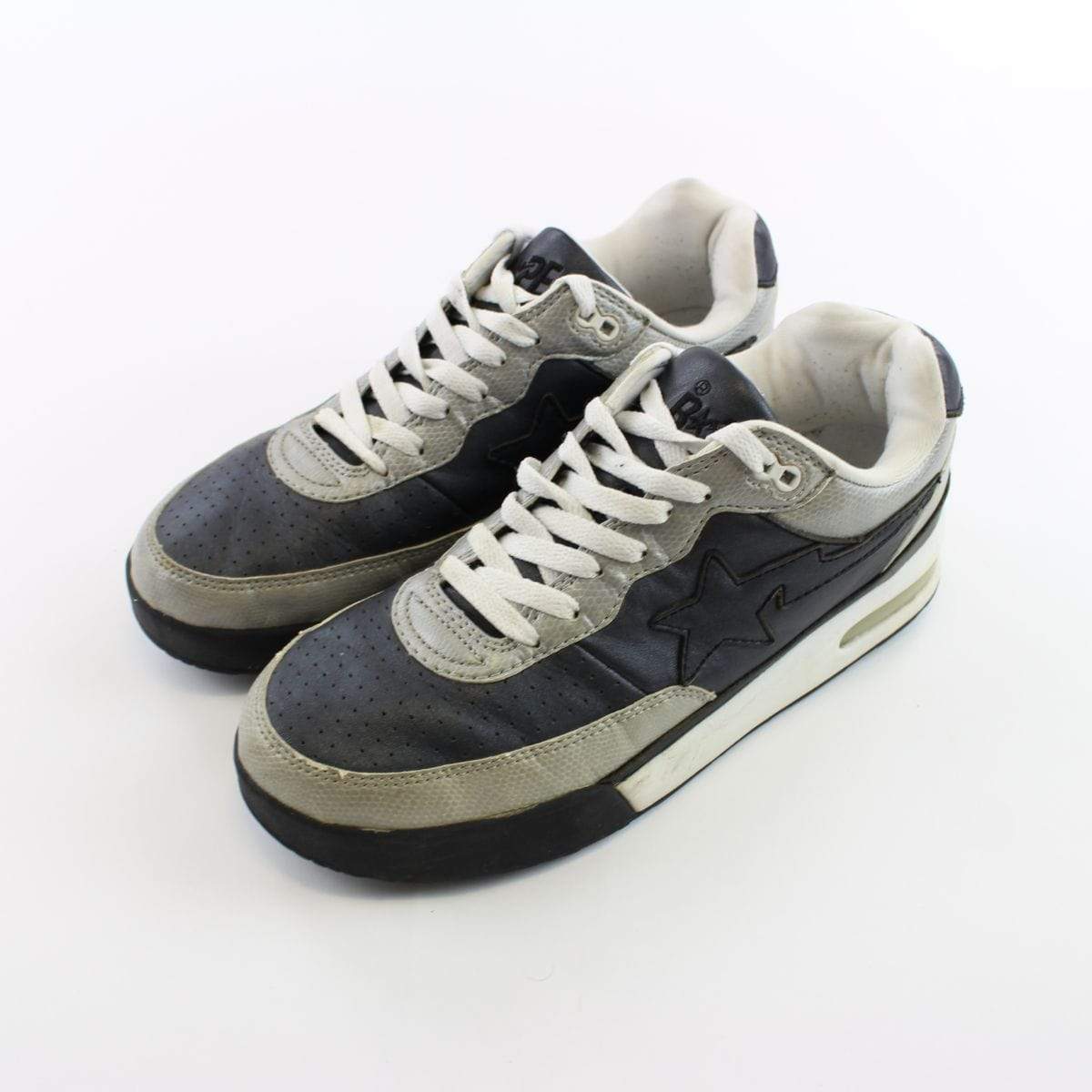 Bape Roadsta Snakeskin Black Grey White - SaruGeneral