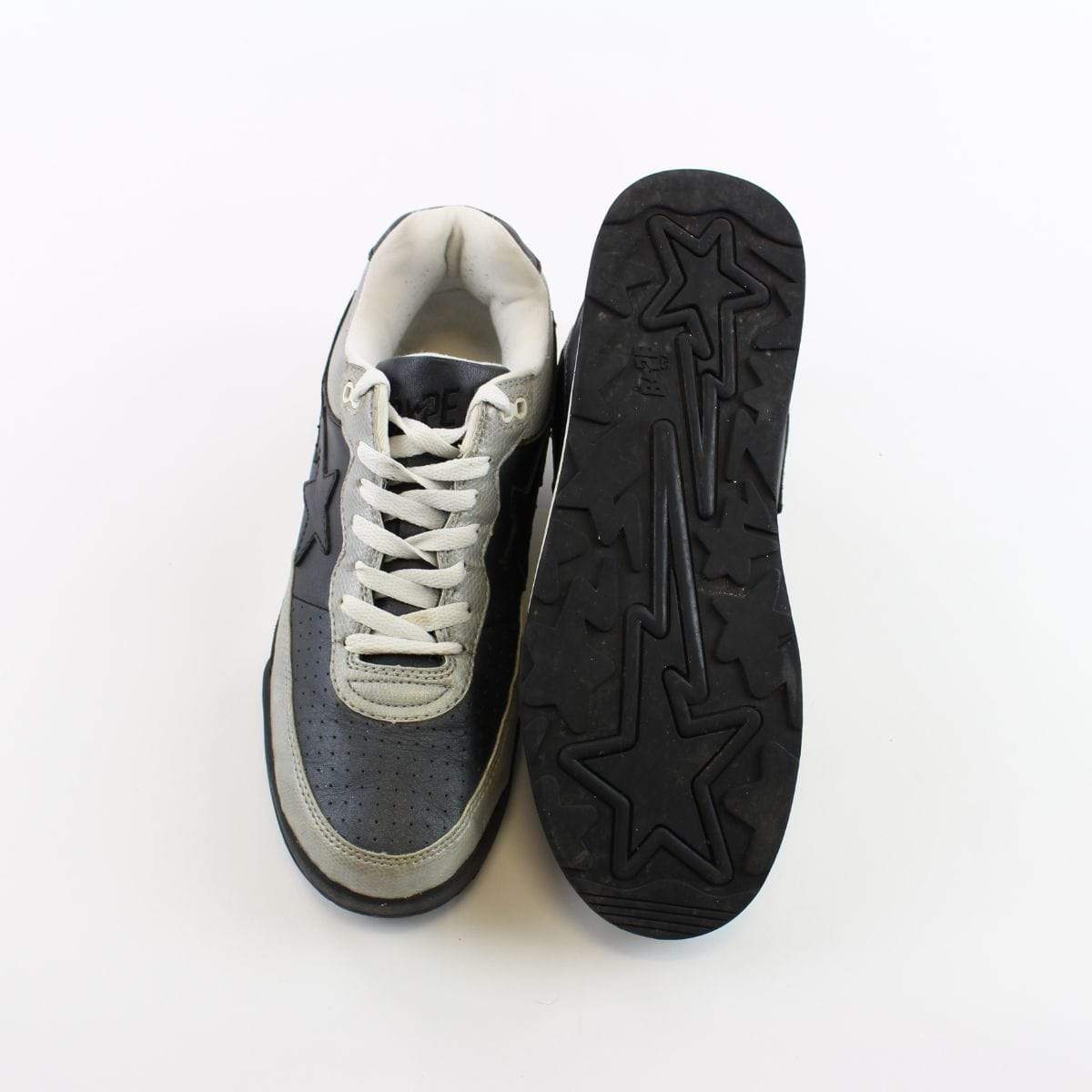 Bape Roadsta Snakeskin Black Grey White - SaruGeneral