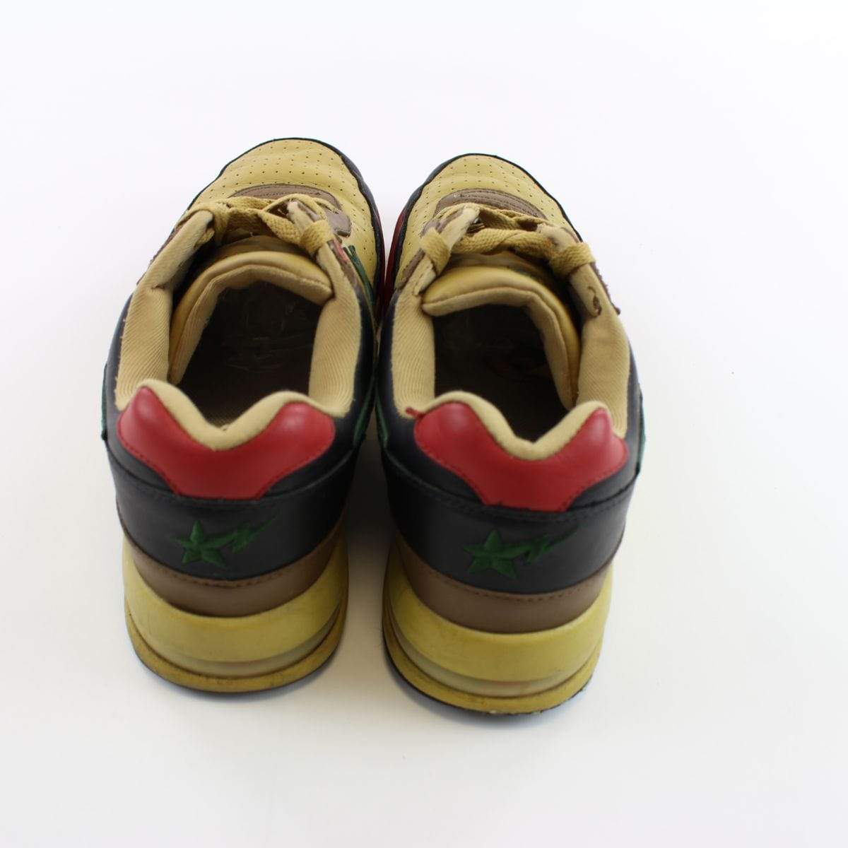 Bape Roadsta Green Tan Brown - SaruGeneral