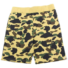 Short camouflage jaune Bape 1st