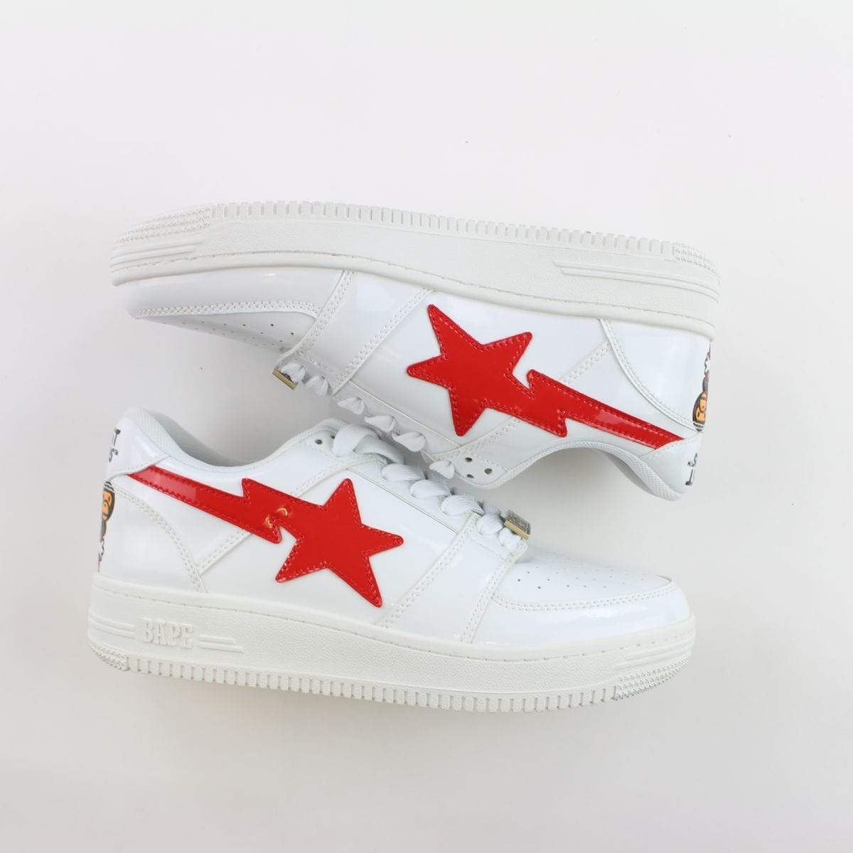 Bapesta x Ghostbusters Milo White Red - SaruGeneral