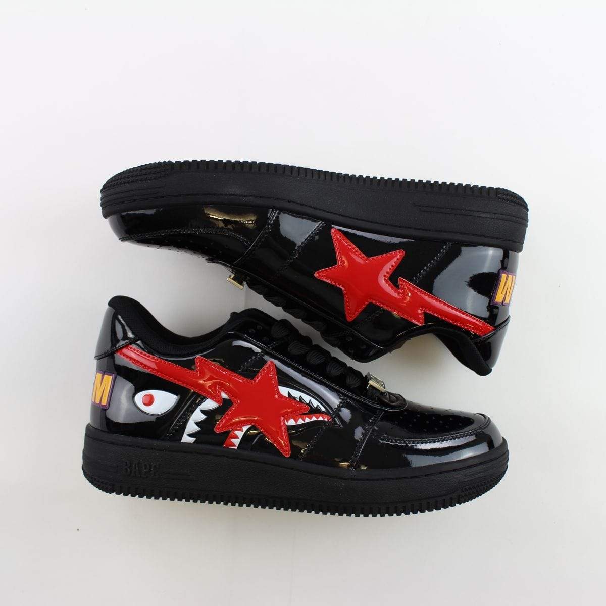 Bapesta Shark Red Black - SaruGeneral