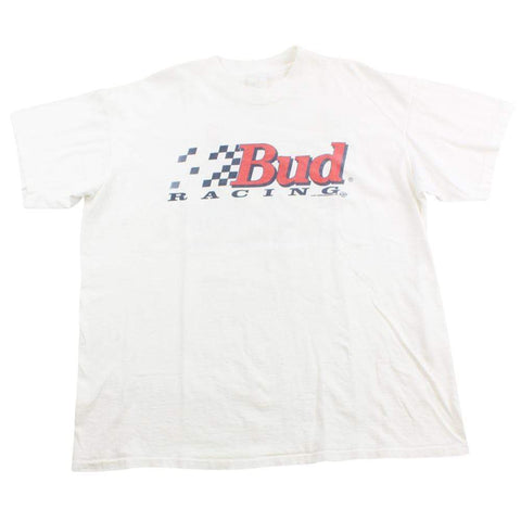 Bud Racing Tee White