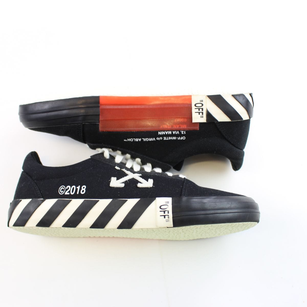 OffWhite Vulcanized Low black - SaruGeneral