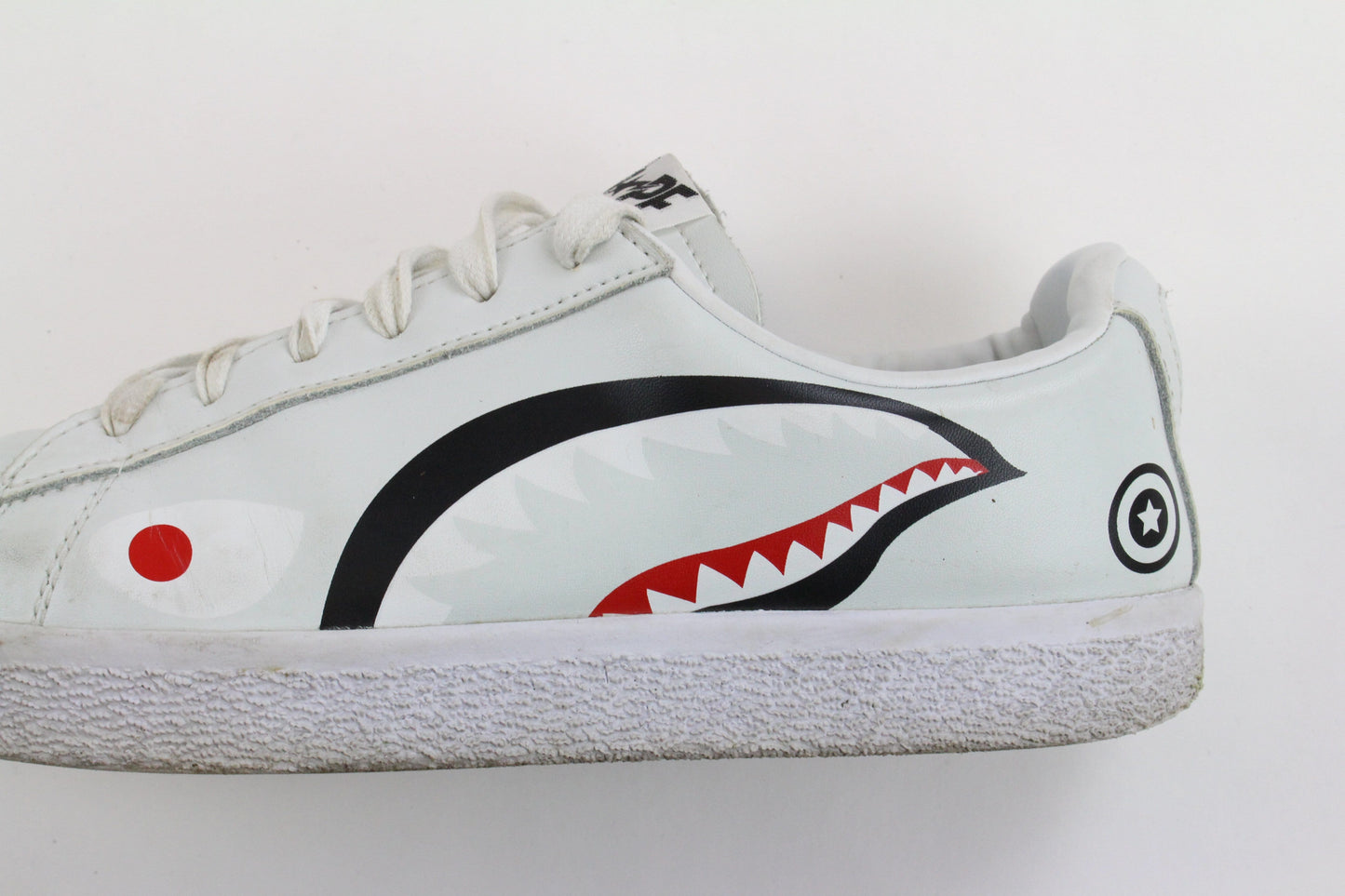 Bape Crapesta Shark Face White - SaruGeneral