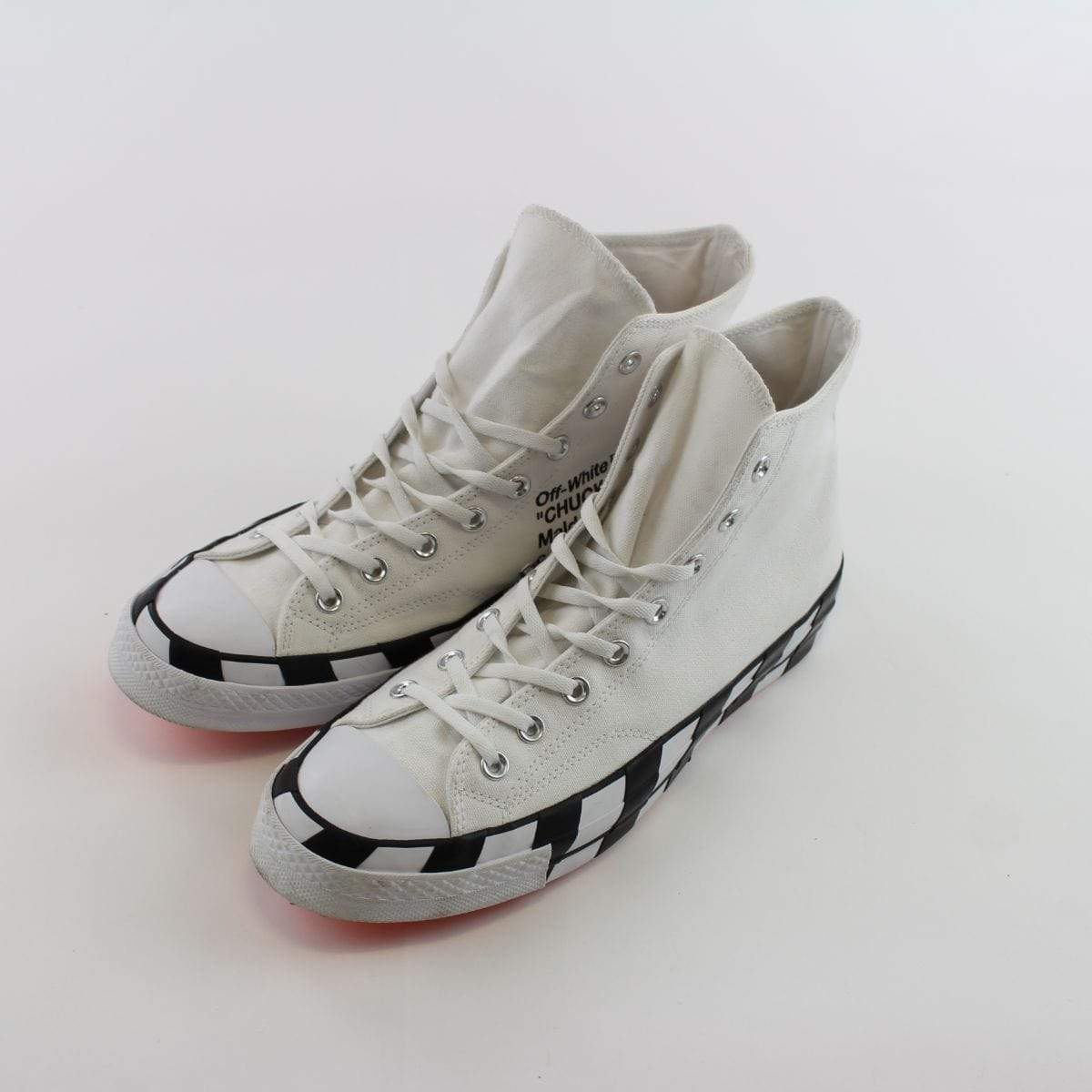 Converse x Offwhite Chuck Taylor Highs White - SaruGeneral