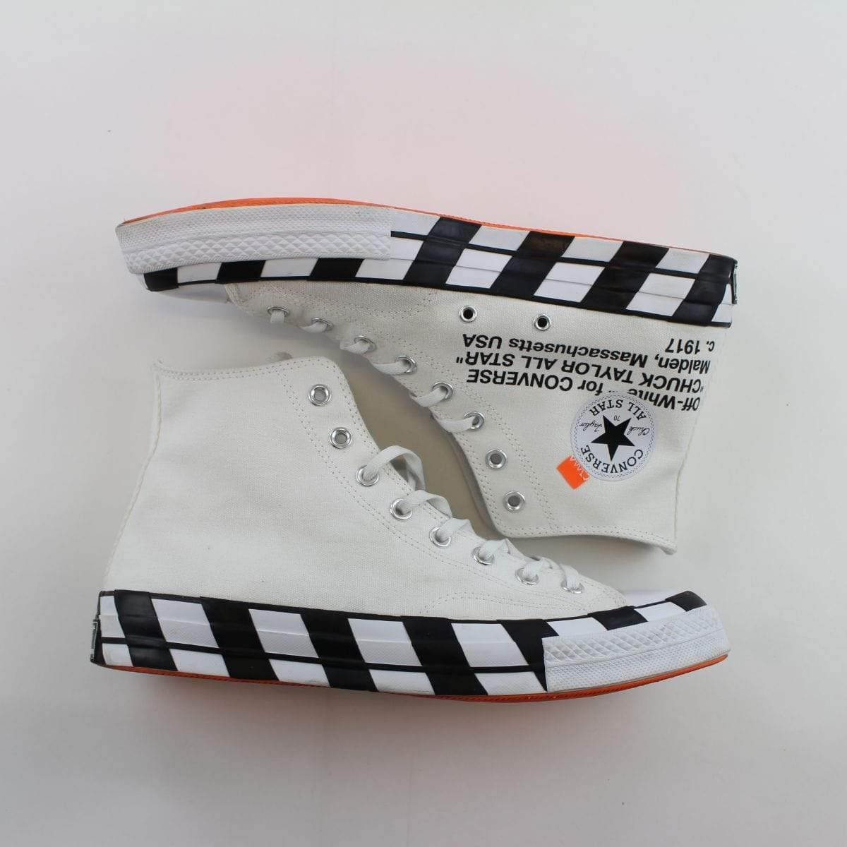 Converse x Offwhite Chuck Taylor Highs White - SaruGeneral