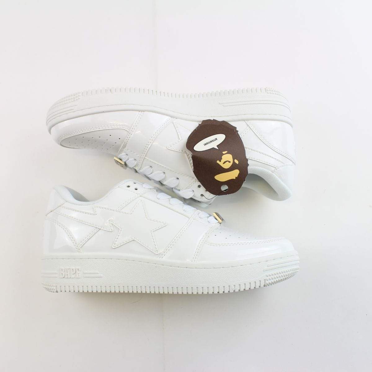 Bapesta All White - SaruGeneral