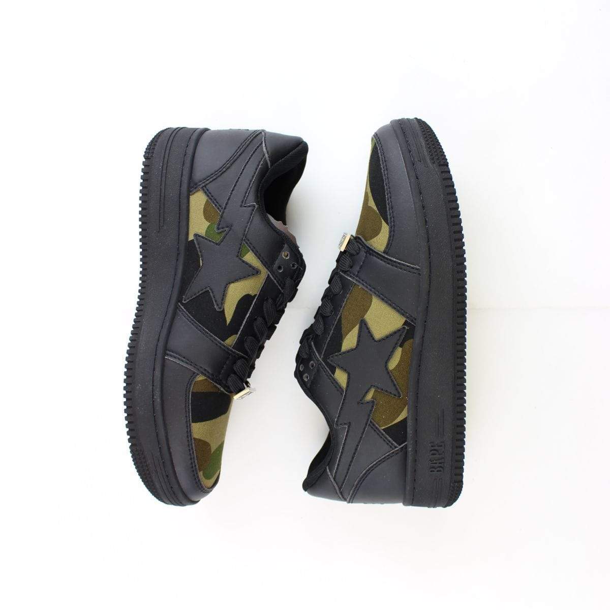 Bapesta 1st Green Camo & Black - SaruGeneral