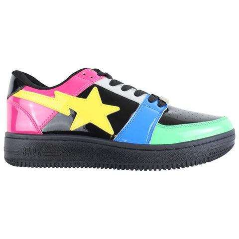 Bapesta Pink Green Black