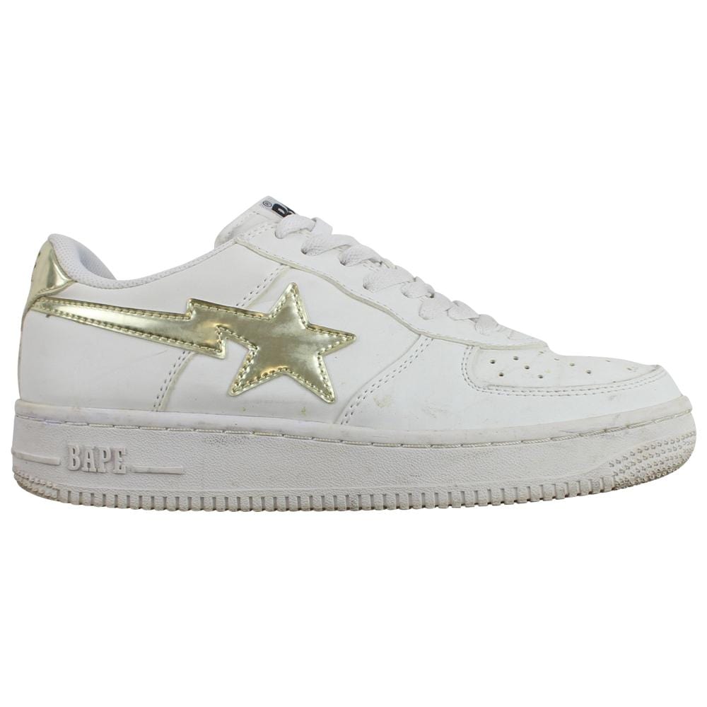 Bapesta Silver Star White - SaruGeneral