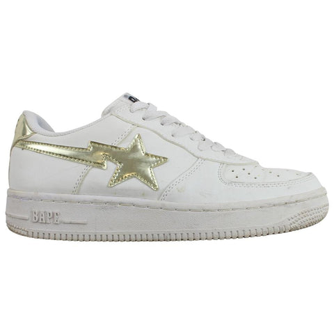 Bapesta Silver Star White