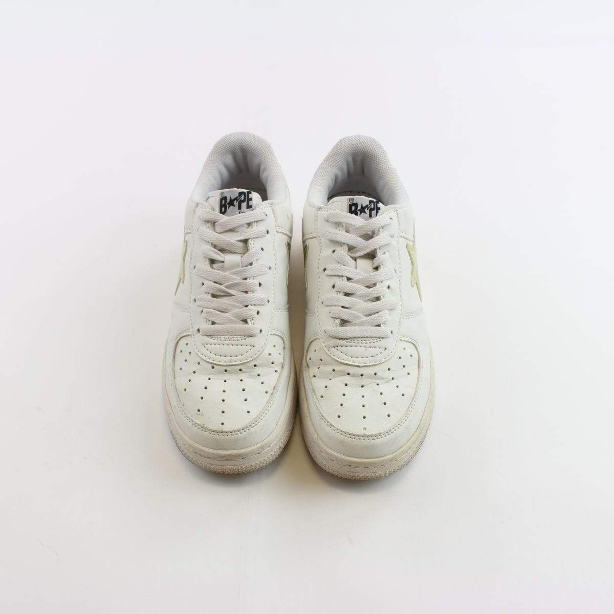 Bapesta Silver Star White - SaruGeneral