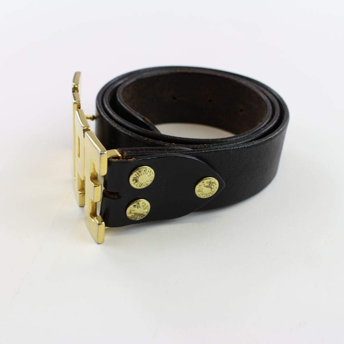 Bape Logo Leather Belt - SaruGeneral