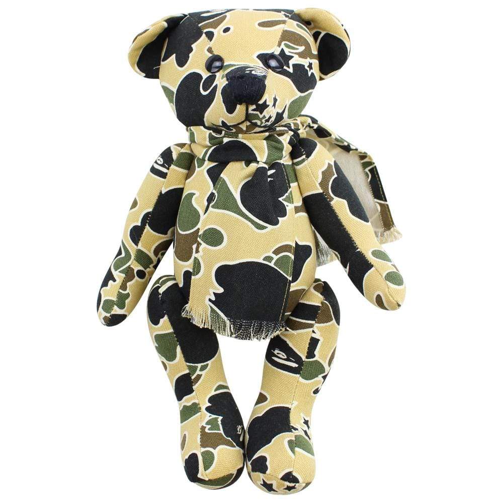 Bape Yellow Psyche Camo Bear - SaruGeneral